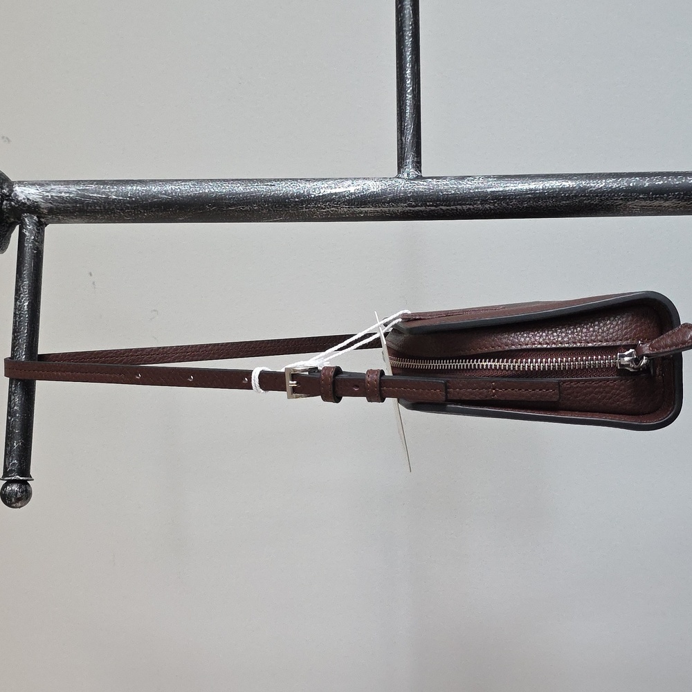 NWT The Horse Clara Shoulder Bag In Coffee Leather - Picture 6 of 11